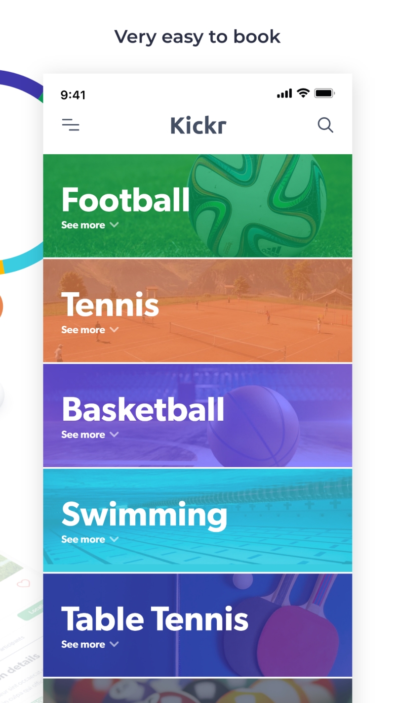 KICKR - Aplicatie Android si iOS pentru rezervare terenuri de sport
