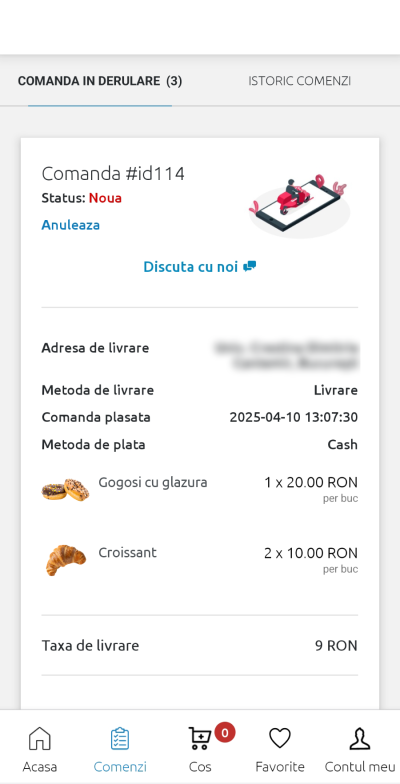 Hap Hap Delivery – Aplicatie Mobile Agregator Restaurante