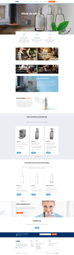 CELLI Romania - Website achizitionare sisteme de filtrare si imbuteliere apa