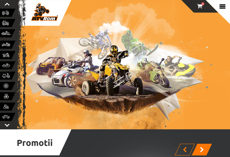 Retea de magazine online - ATVROM