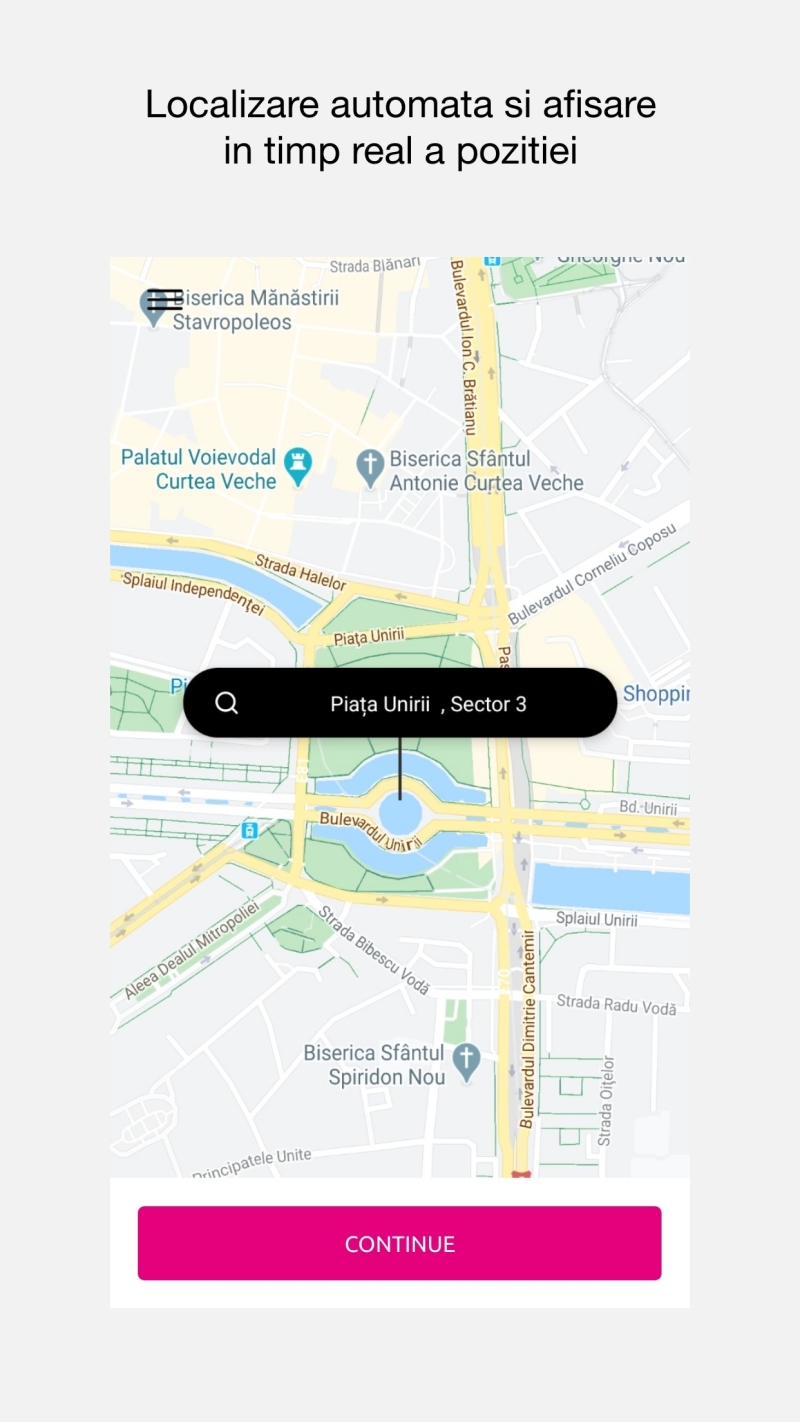 Sama Taxi - Aplicatie mobile Android si iOS pentru comenzi taxi