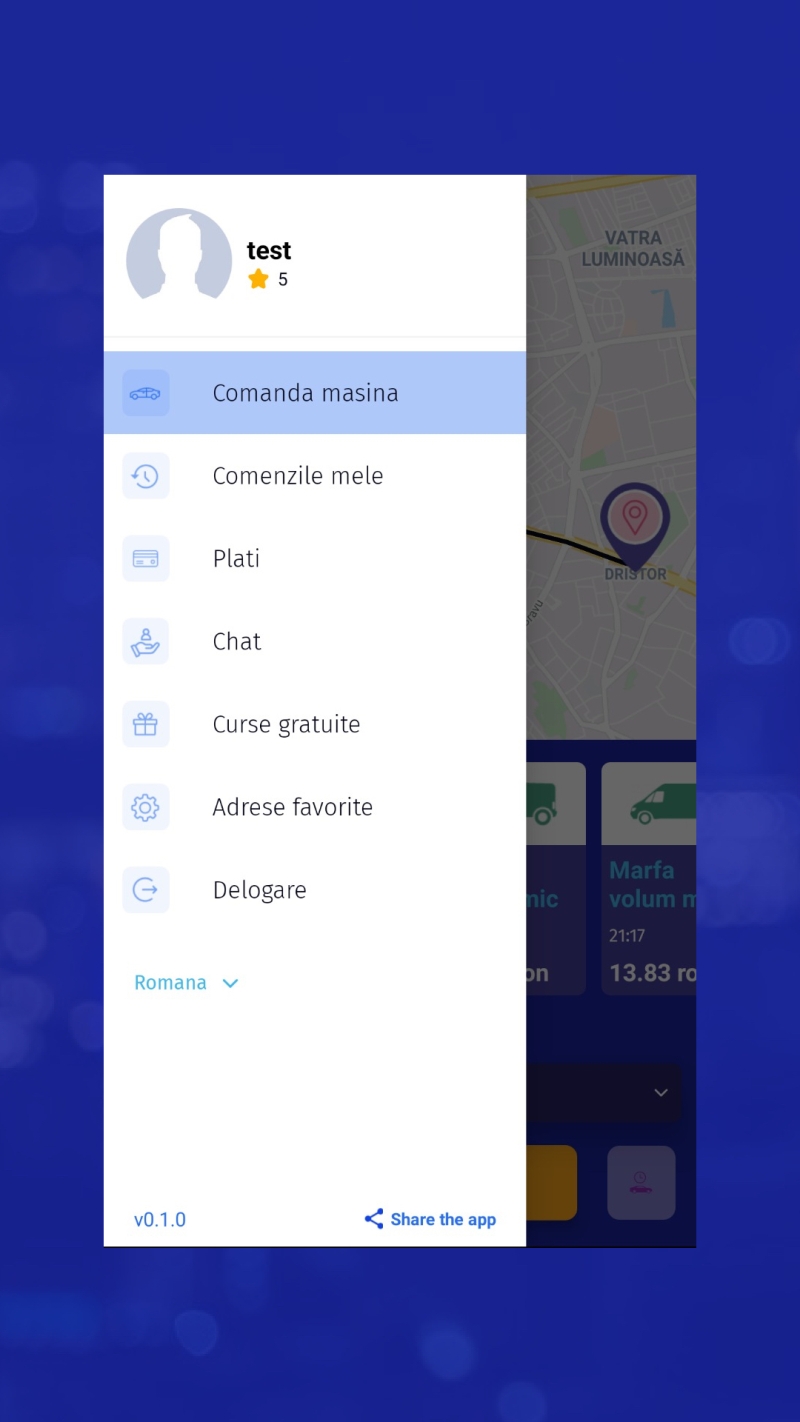 Jumbo Drive - Aplicatie Android si iOS ride sharing