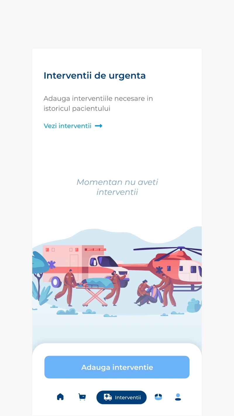 myinfoBand - Aplicatie mobile Android si iOS pentru gestionarea istoricului medical