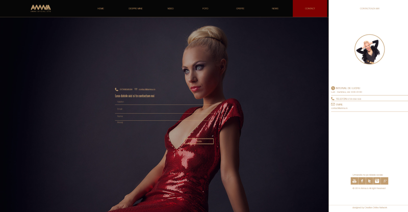 Website Muzica & Video - AMNA