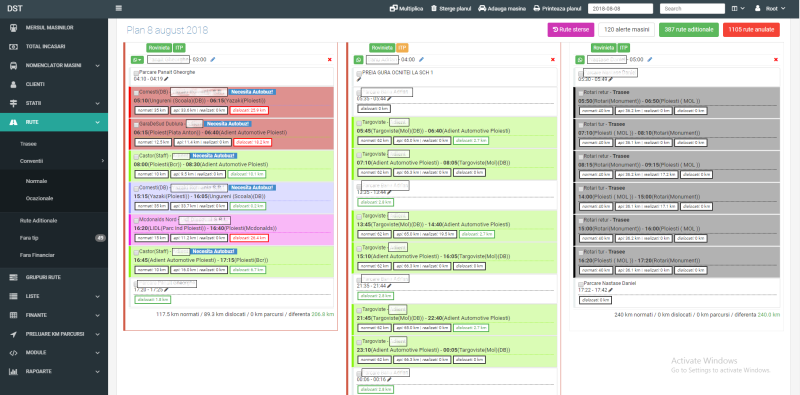 Aplicatie Web & Mobile pentru Gestionarea Activitatii Firmelor de Transport Persoane - DST Group