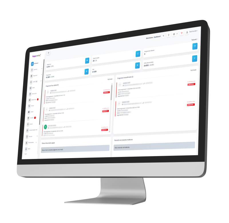 Aplicatie Mobile si Soft administrare Clinica Medicala