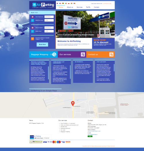 Program CRM de administrare parcare privata - AirParking