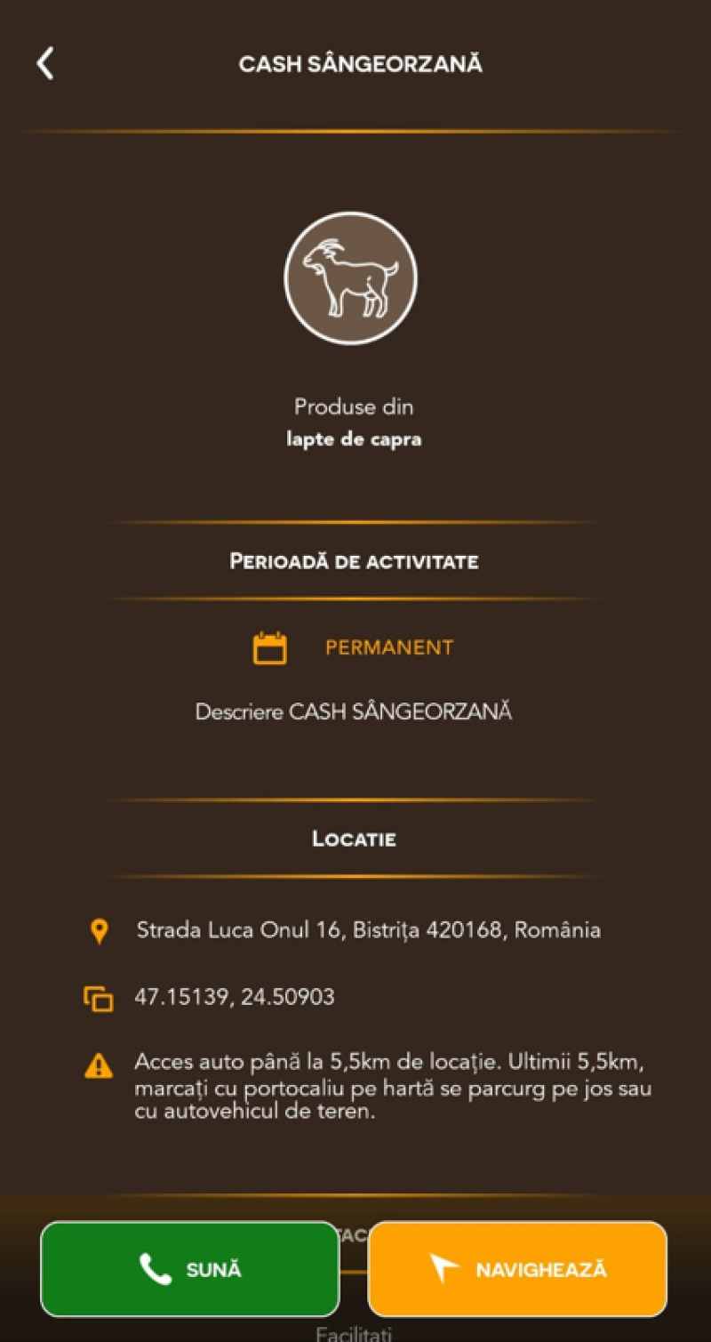 Say Cheese - Aplicatie Android si iOS promovare produse traditionale