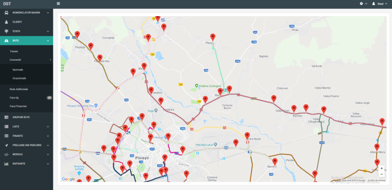 Aplicatie Web & Mobile pentru Gestionarea Activitatii Firmelor de Transport Persoane - DST Group