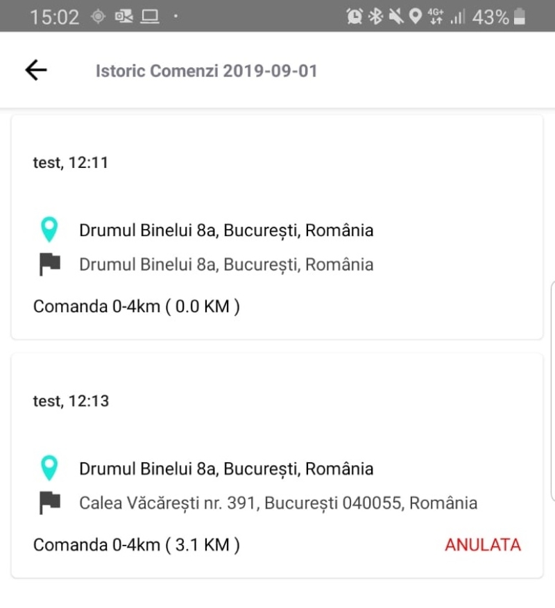 Aplicatie livrare mancare pentru restaurante – CDA Livrari